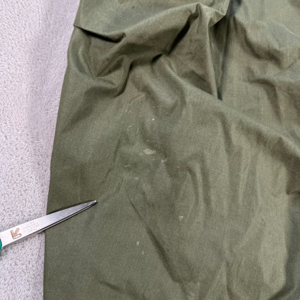 Vintage 90s UFO Parachute Cargo Pants Men's Size XL Green Baggy Rave Grunge Y2K - Picture 7 of 16